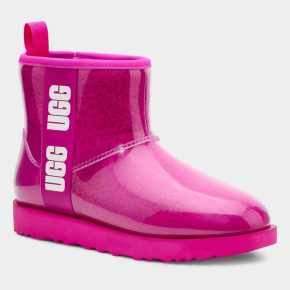 UGG WOMEN’S CLASSIC CLEAR MINI PINk - Picture 3 of 7